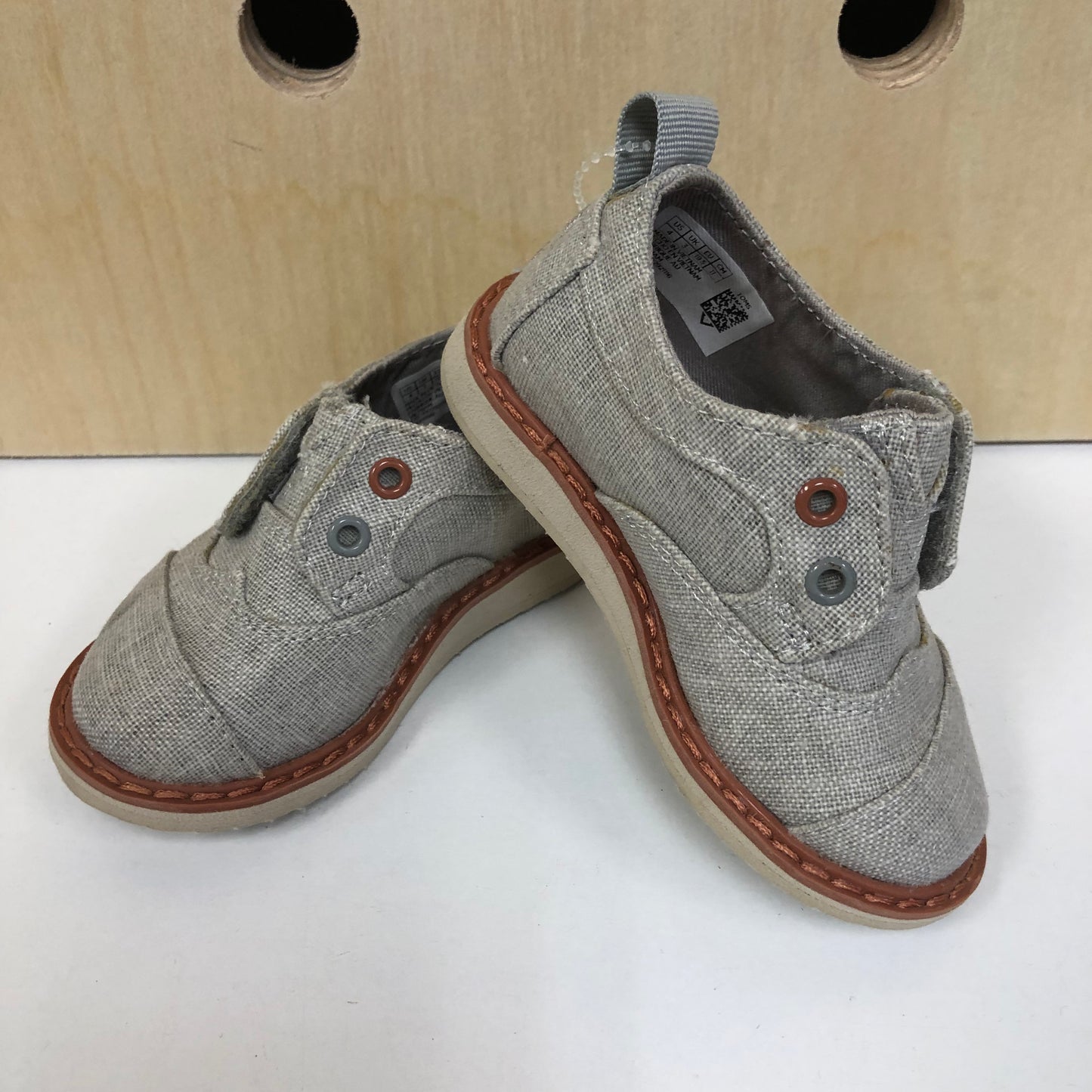 Grey Twill Shoes