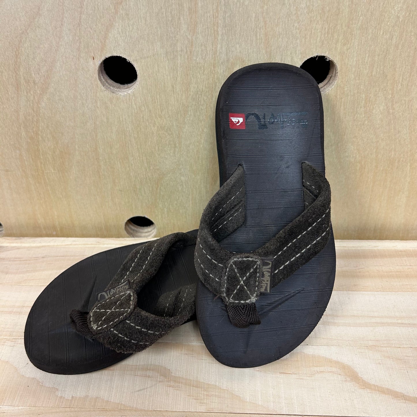 Brown Flip Flops