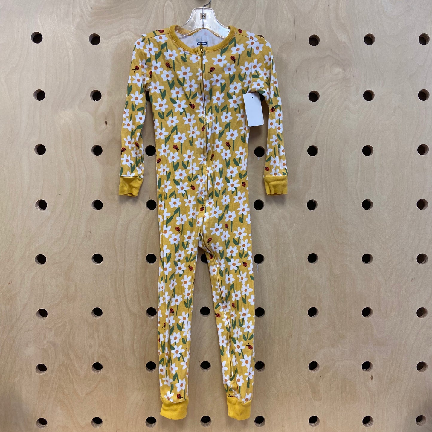 Yellow Floral Zip Sleeper