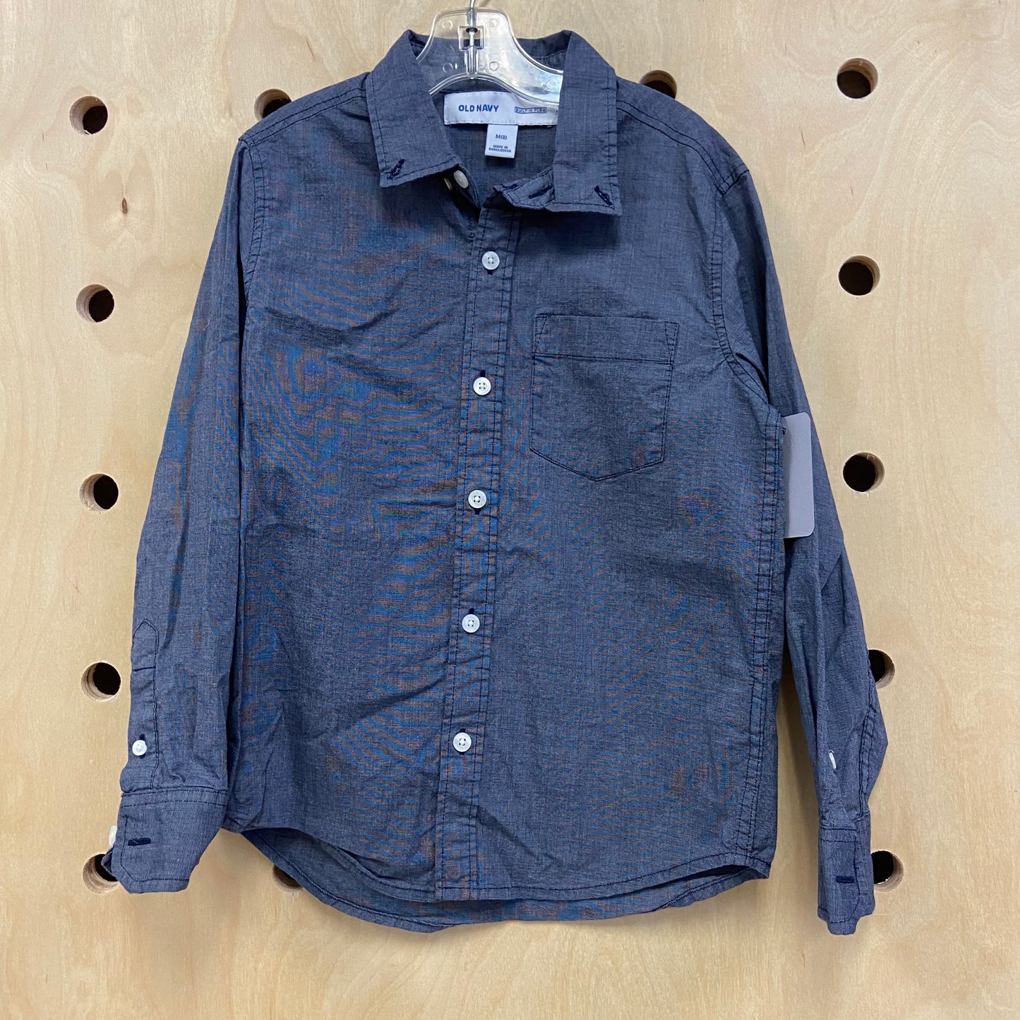 Blue Chambray Button Up Shirt