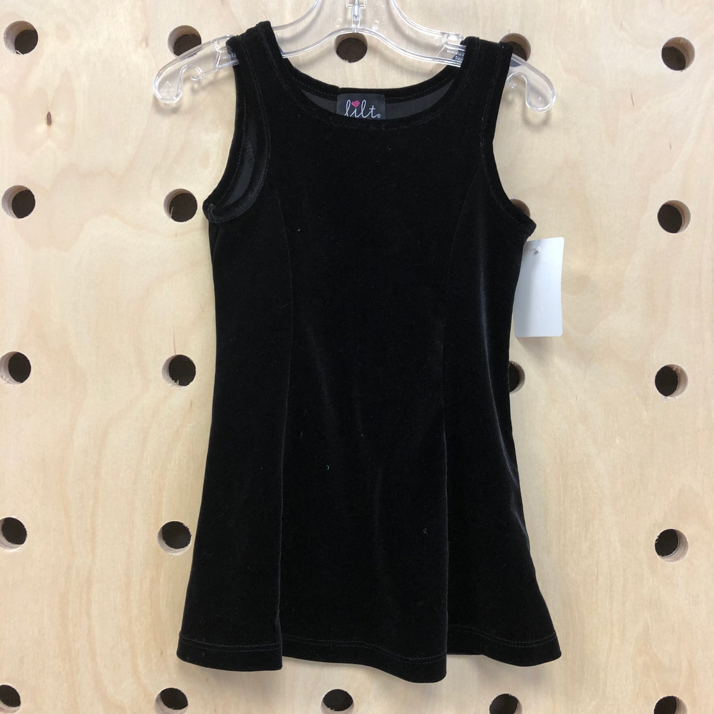 Black Velour Dress