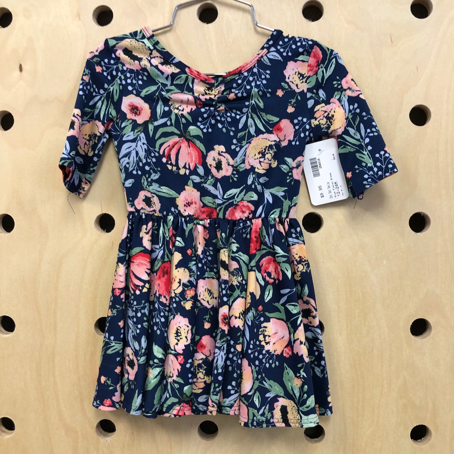 Blue Floral Dress