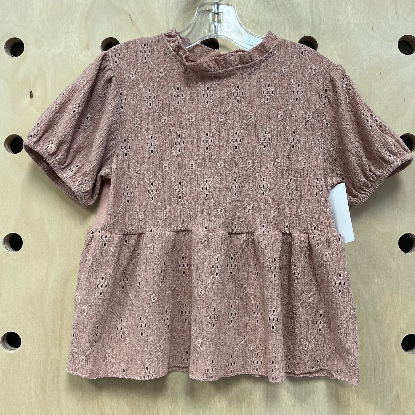 Taupe Cutout Top