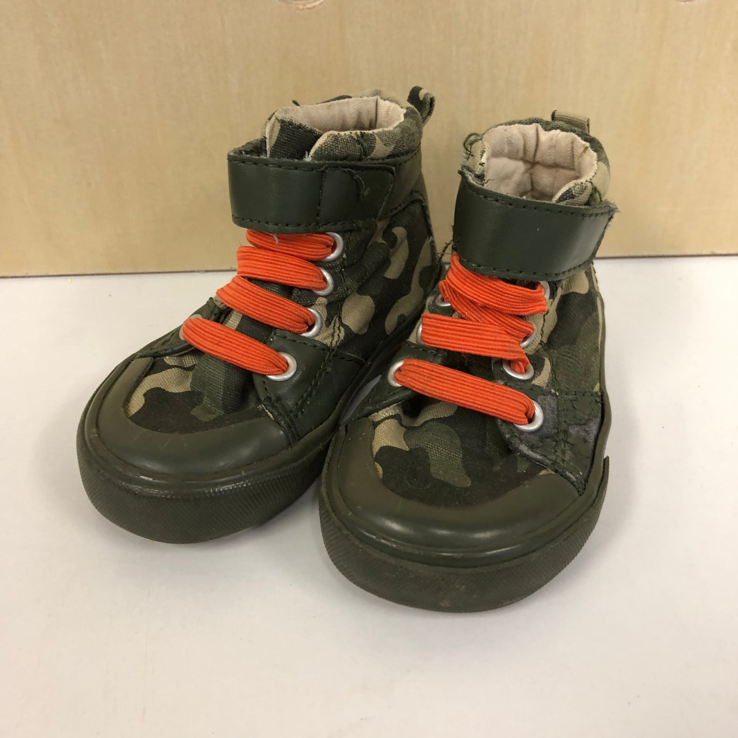 Green Camo Hi Tops