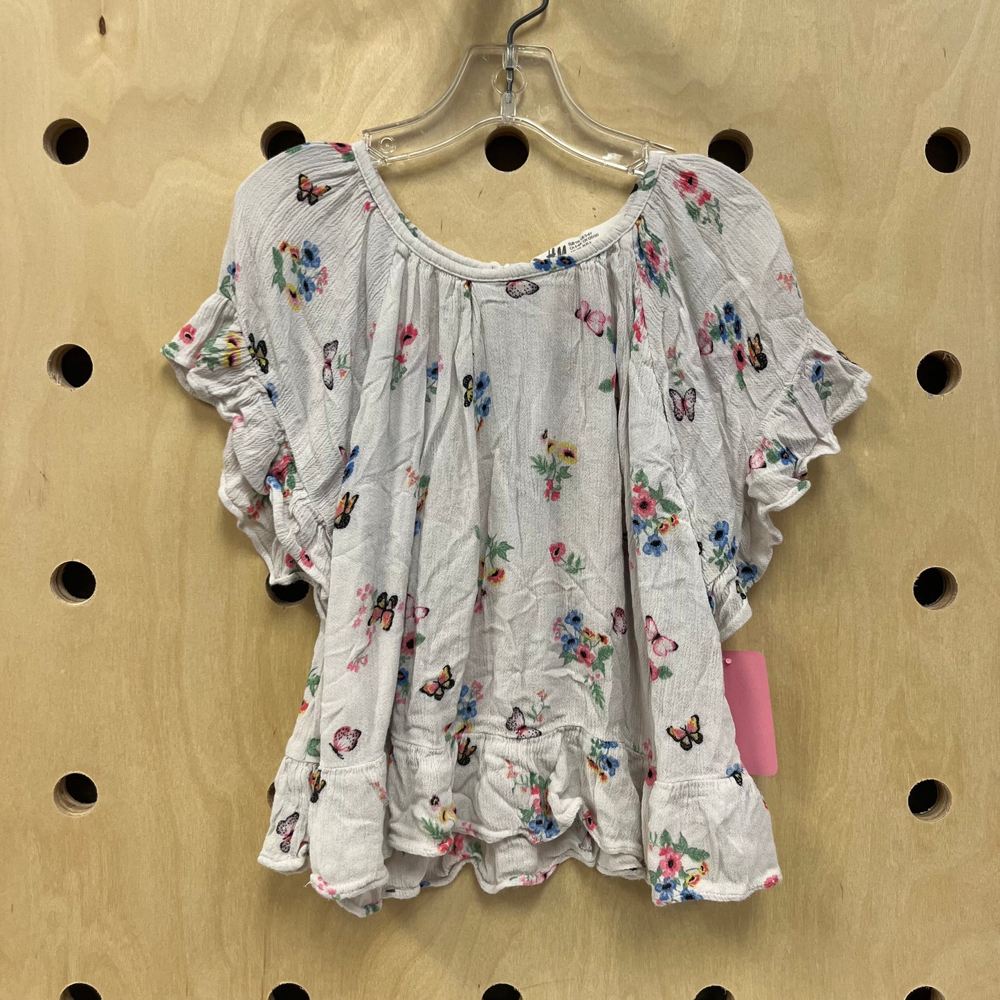 White Butterfly Top