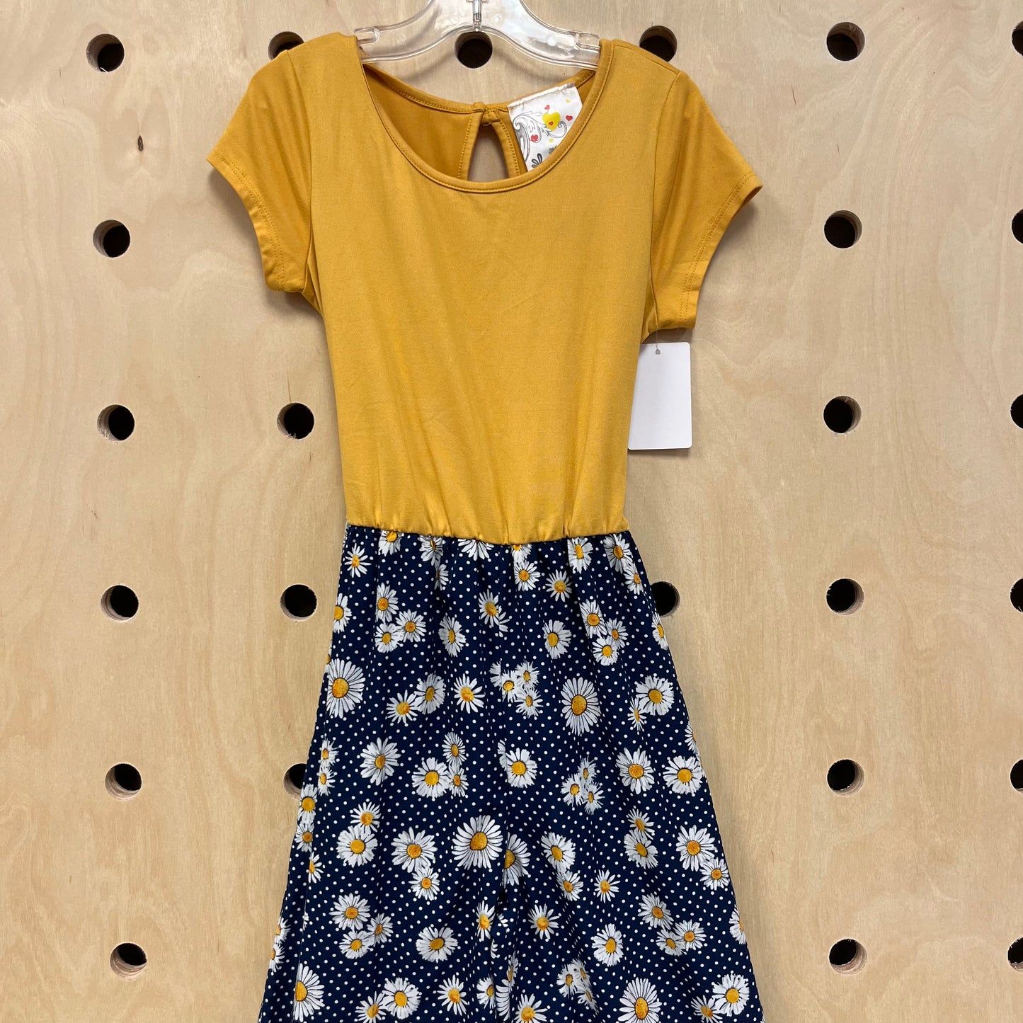 Marigold + Navy Daisy Jumper
