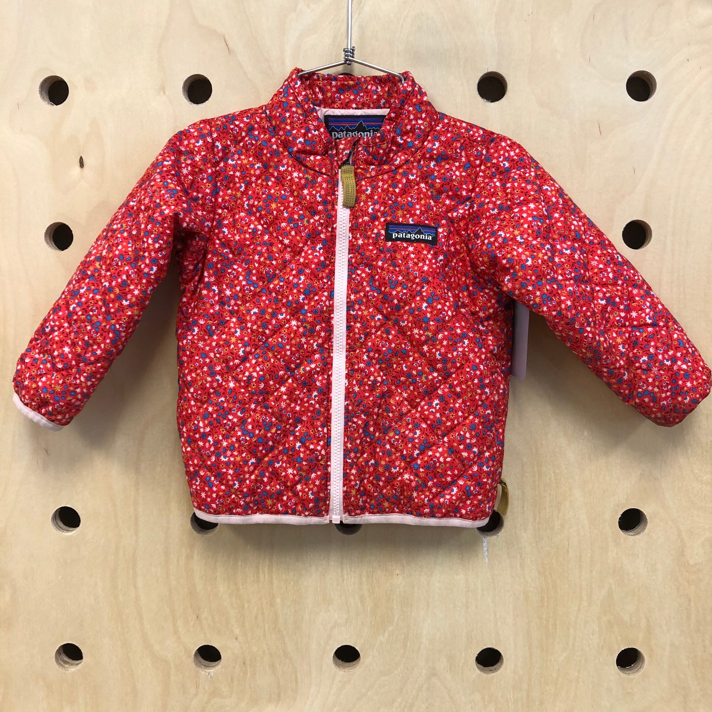 Red + Pink Floral Jacket