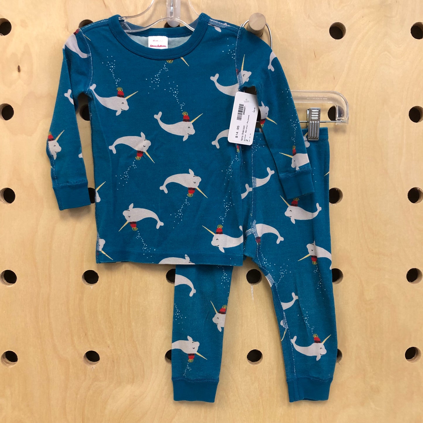 Winter Narwhal Pajamas
