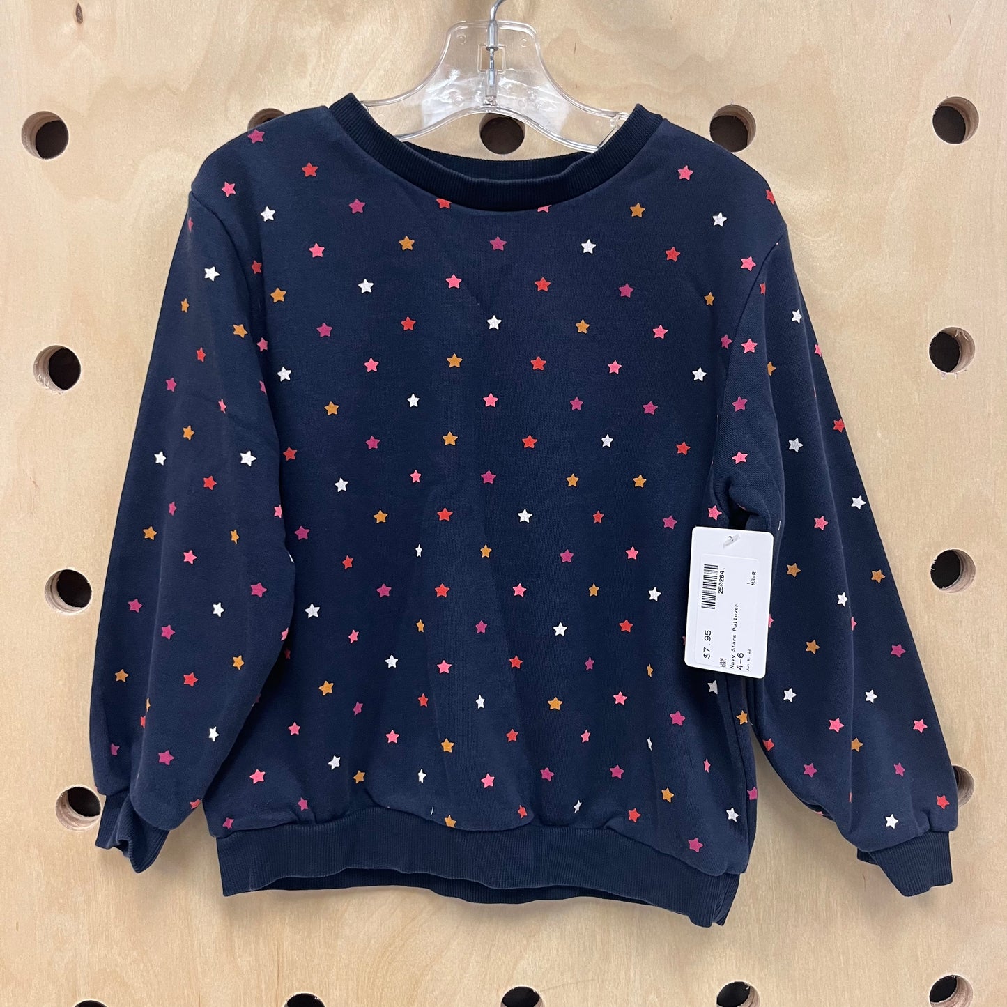 Navy Stars Pullover