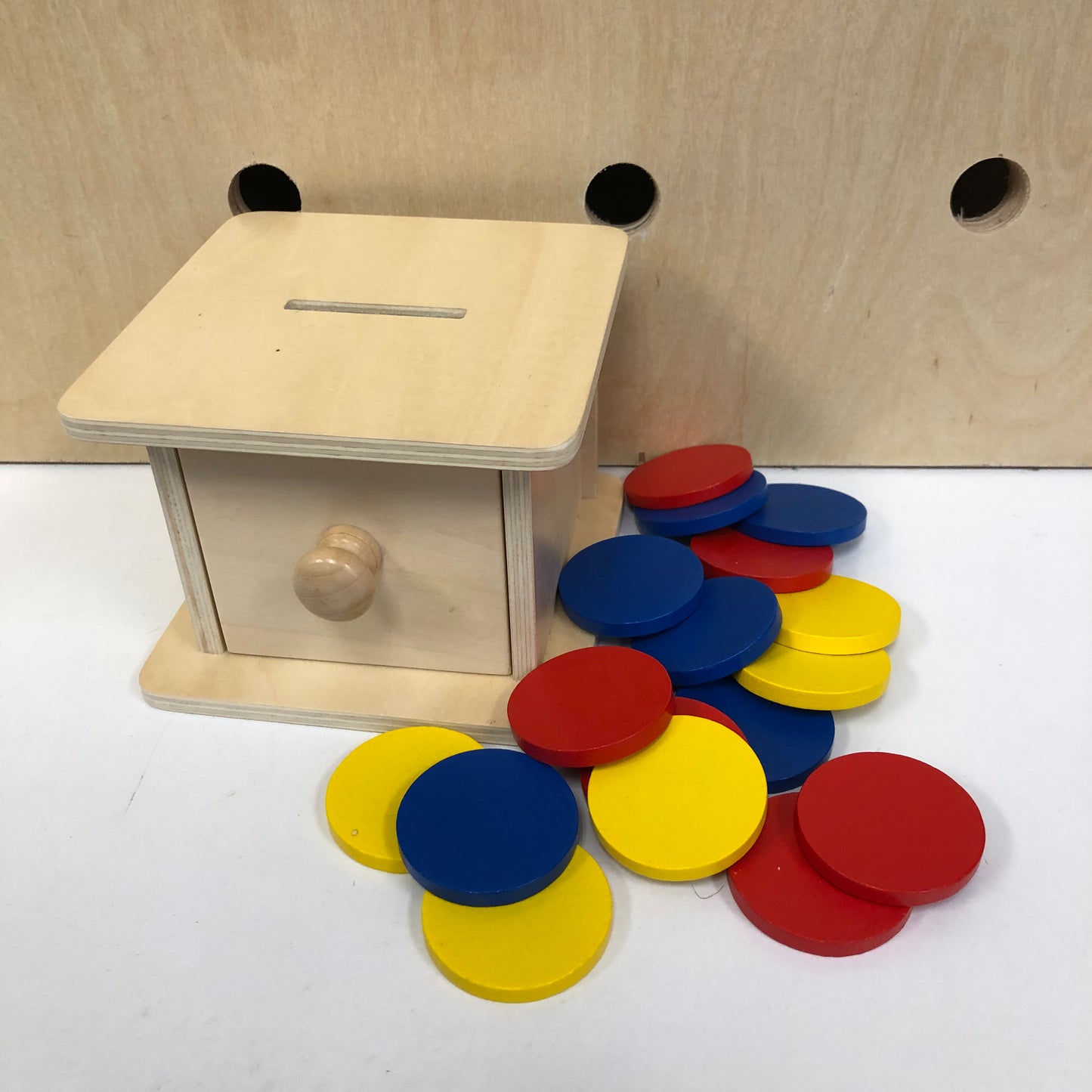 Montessori Coin Drop Box