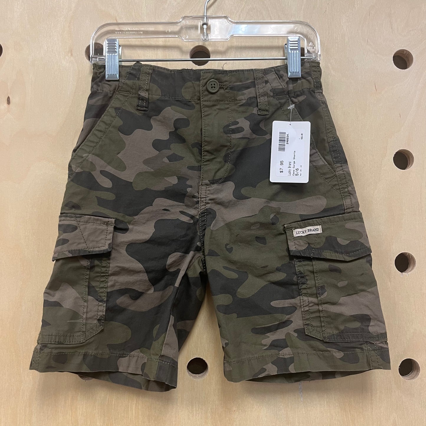 Camo Cargo Shorts