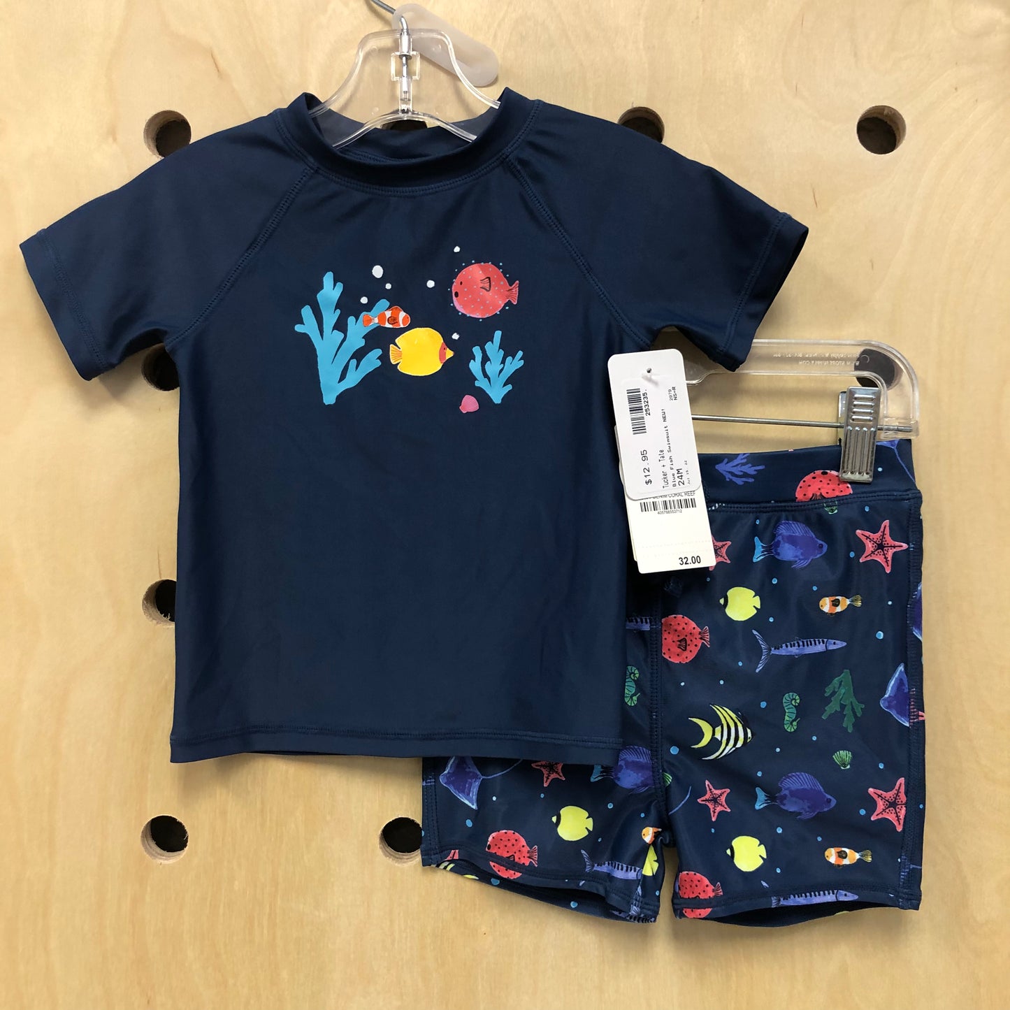 Blue Fish Swimsuit NEW!
