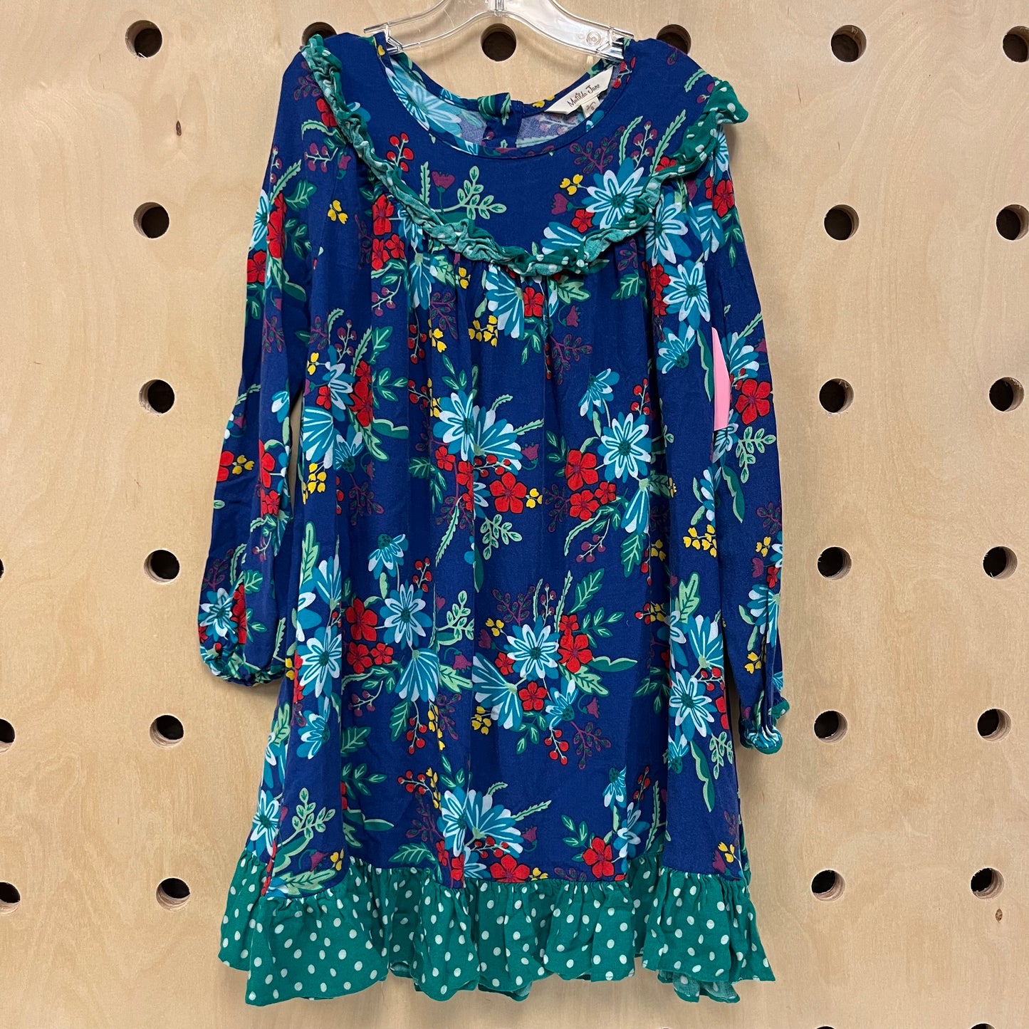 Blue Floral Dress