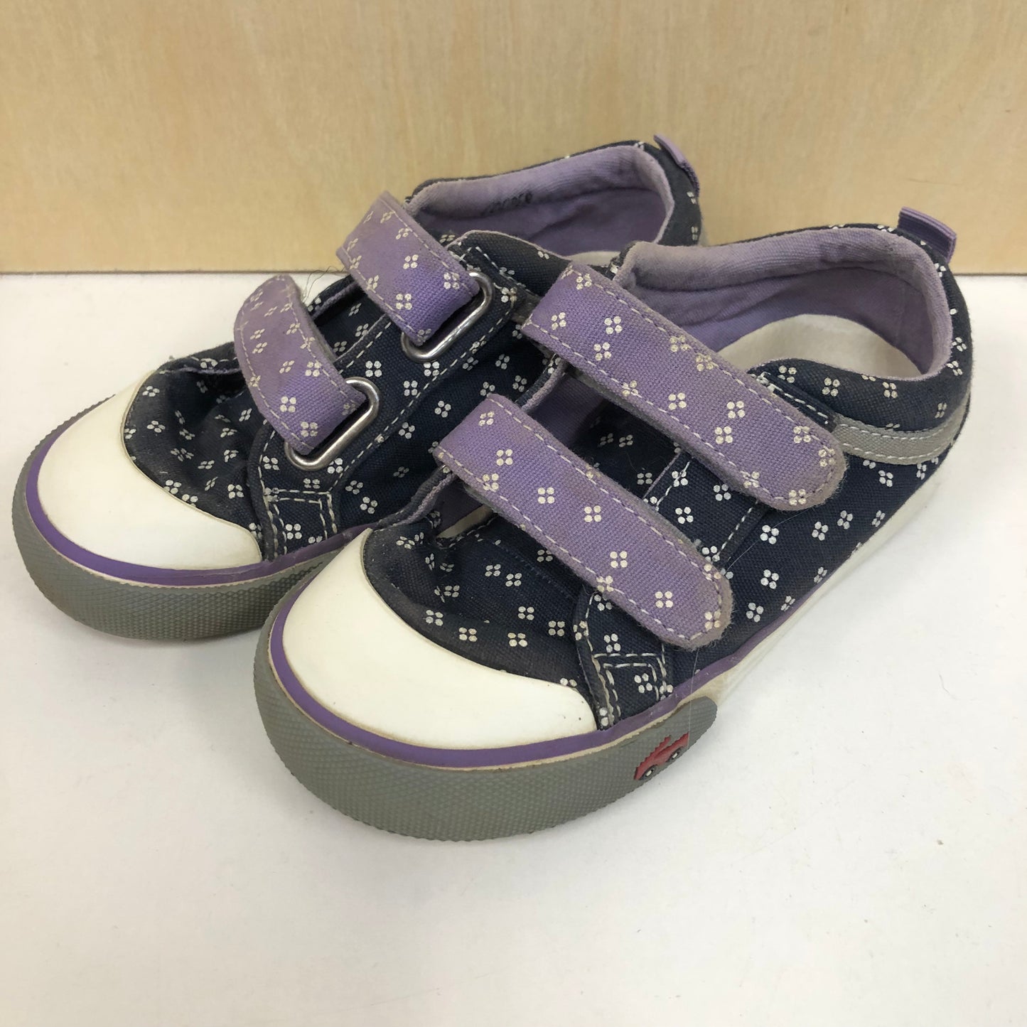 Blue & Purple Velcro Shoes
