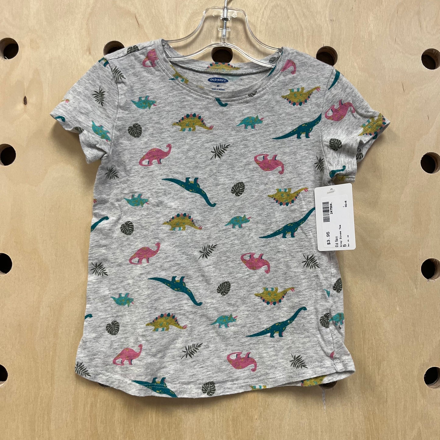 Grey Dinos Tee