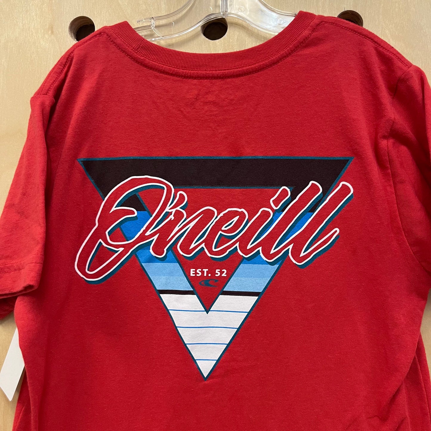 Red Pocket Logo Tee