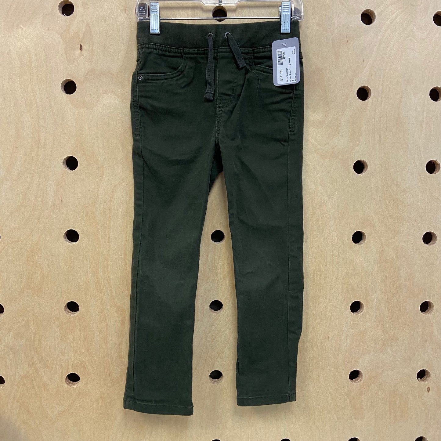 Green Drawstring Pants