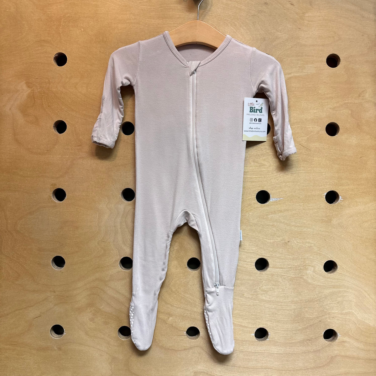 Bamboo Blush Footies