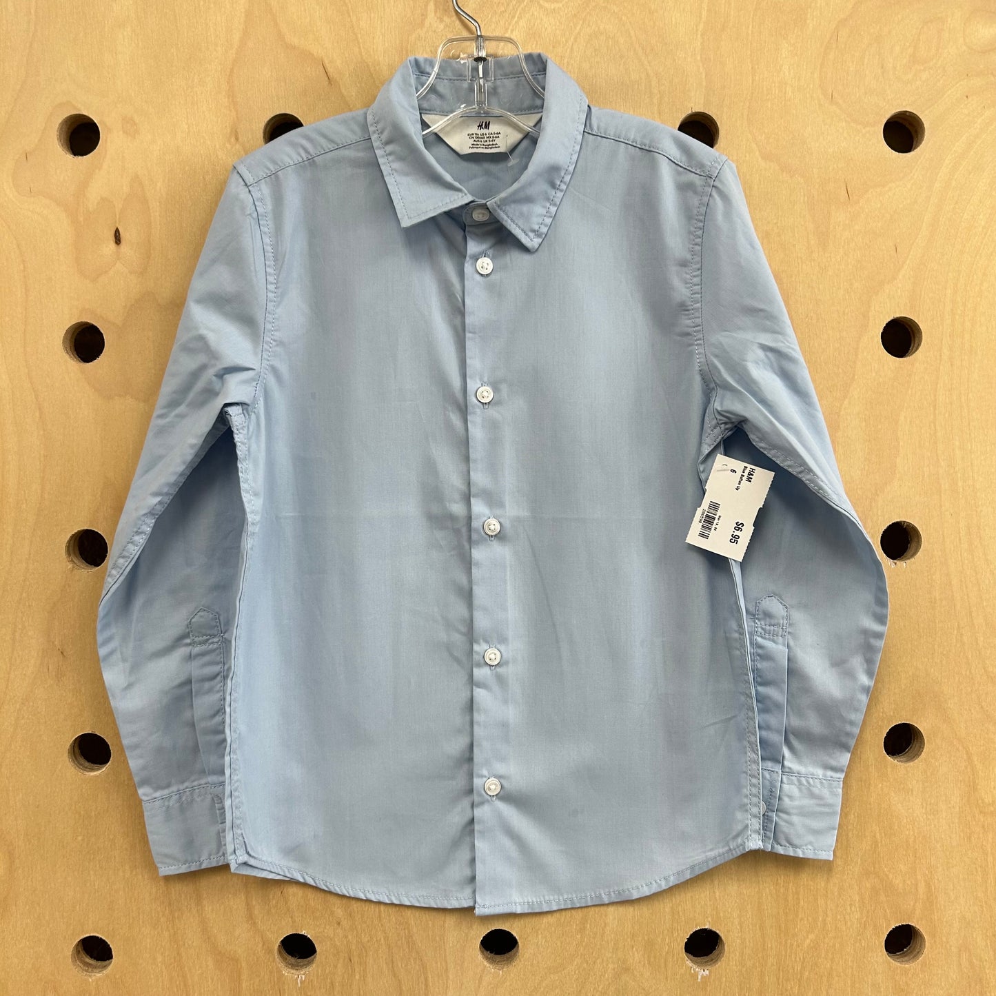 Blue Button Up