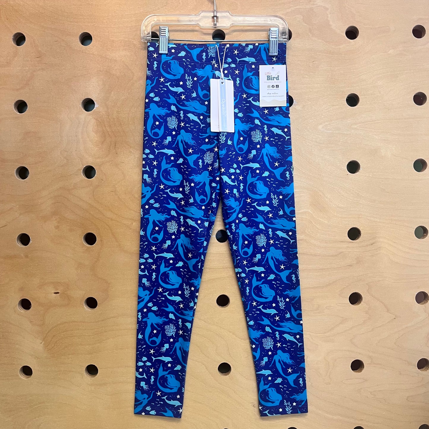 Purple/Blue Mermaid Silky Leggings NEW!