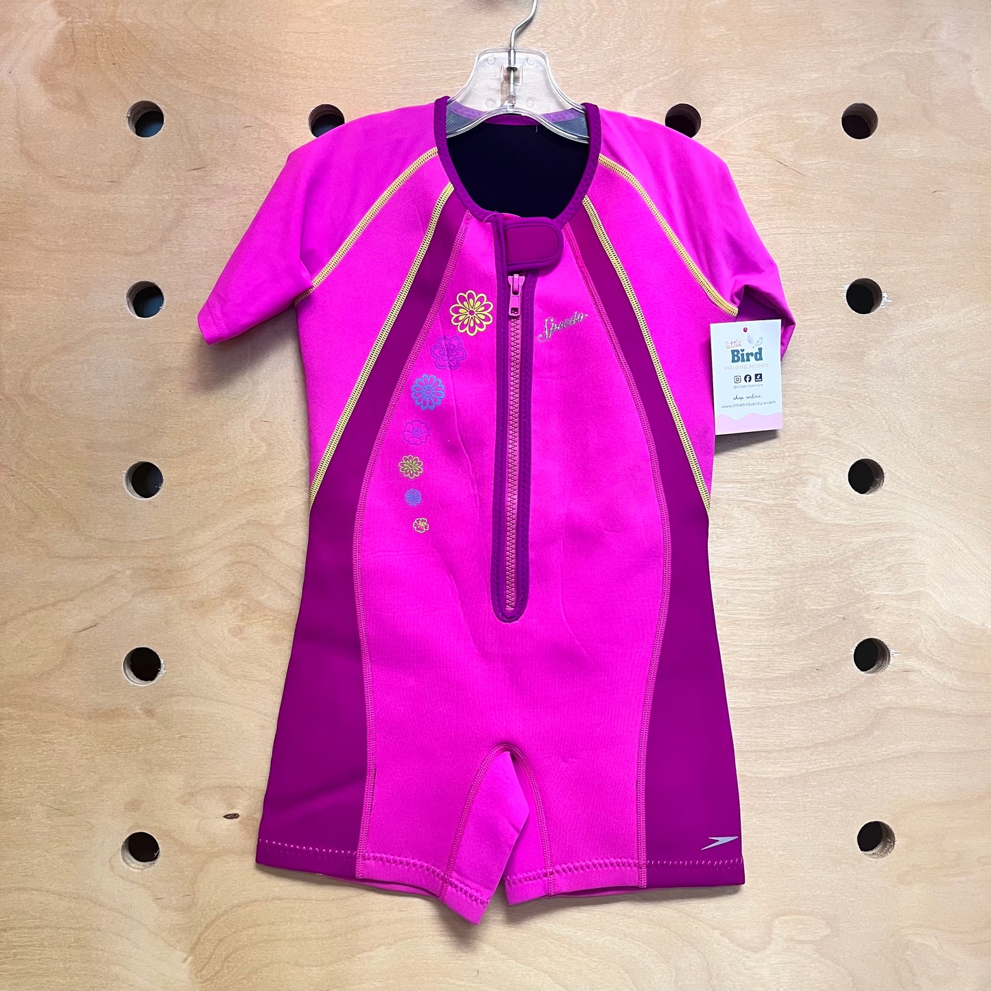 Pink Floral Wetsuit
