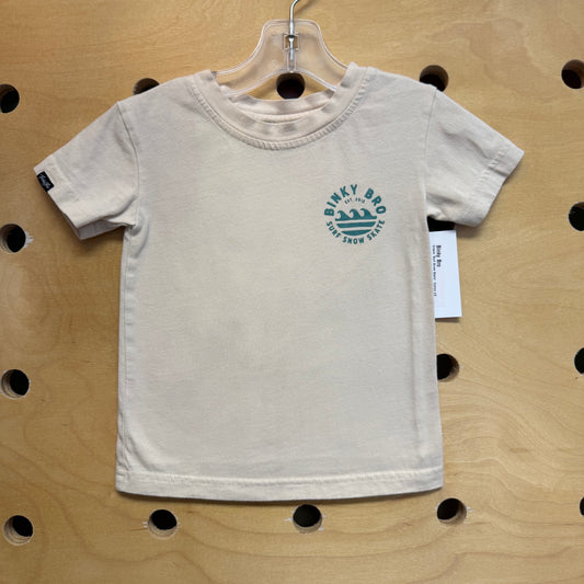 Cream 'Surf Snow Skate'  Cotton LS