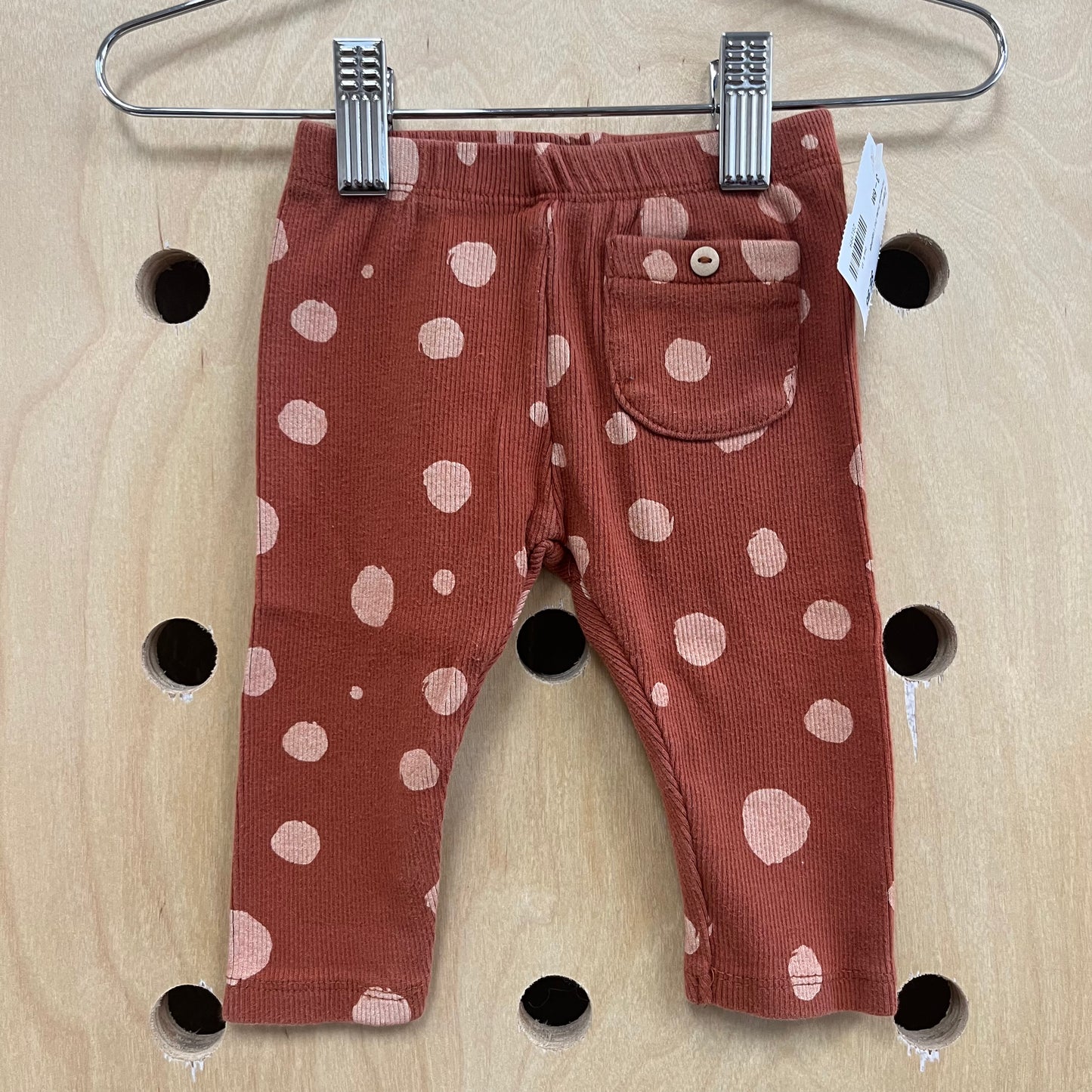 Terracotta Polka Dot Leggings