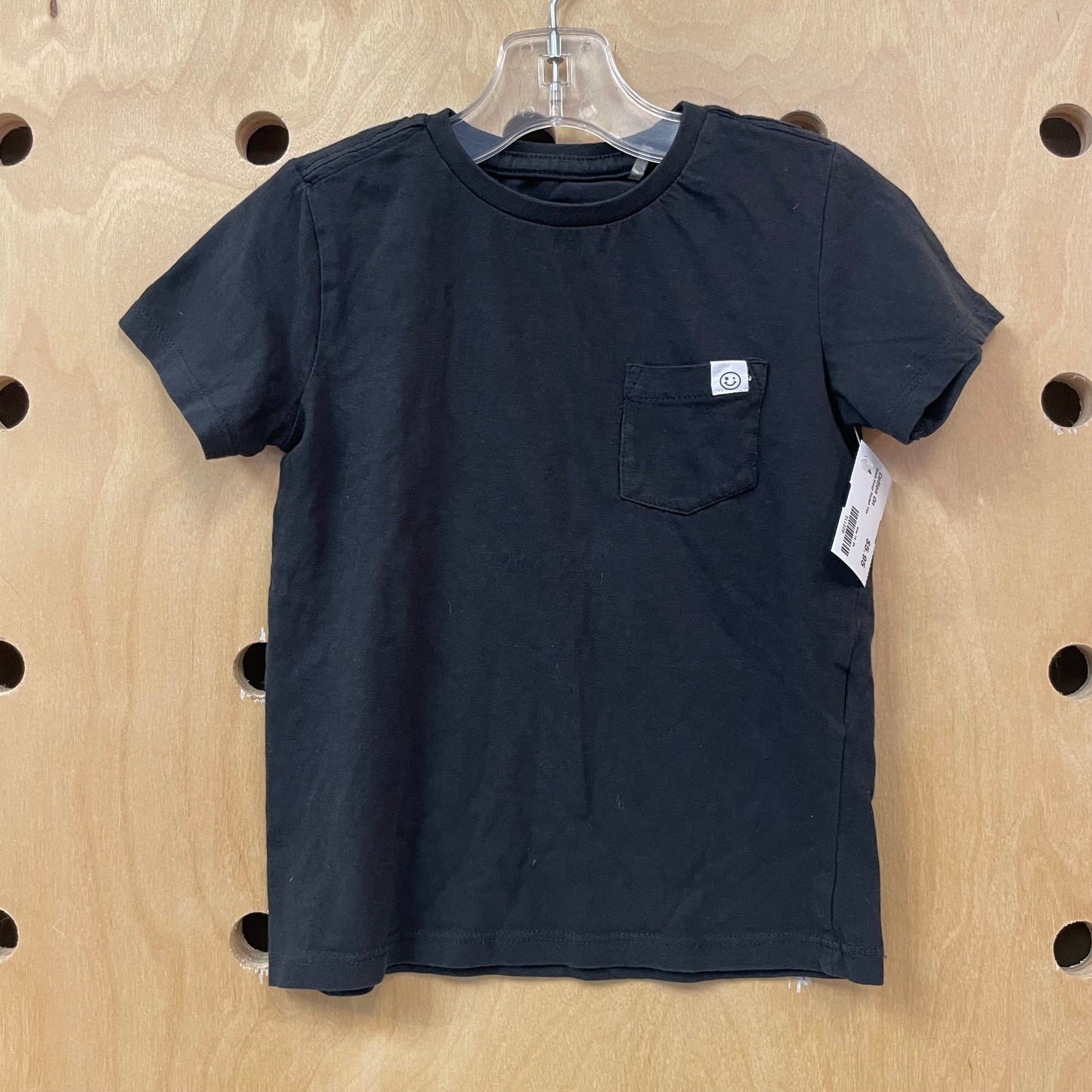 Black Emoji Pocket Tee
