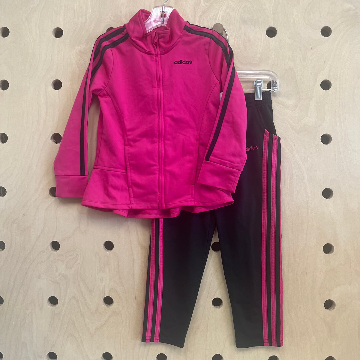 Pink & Black Track Suit