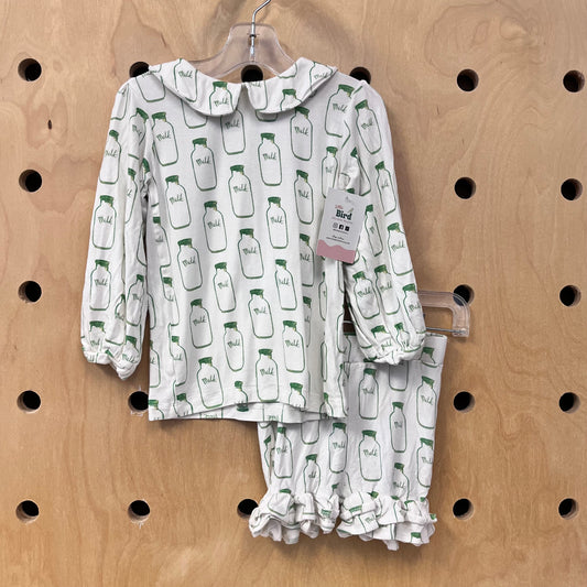 Ivory Milk Bottles Bamboo Outfit