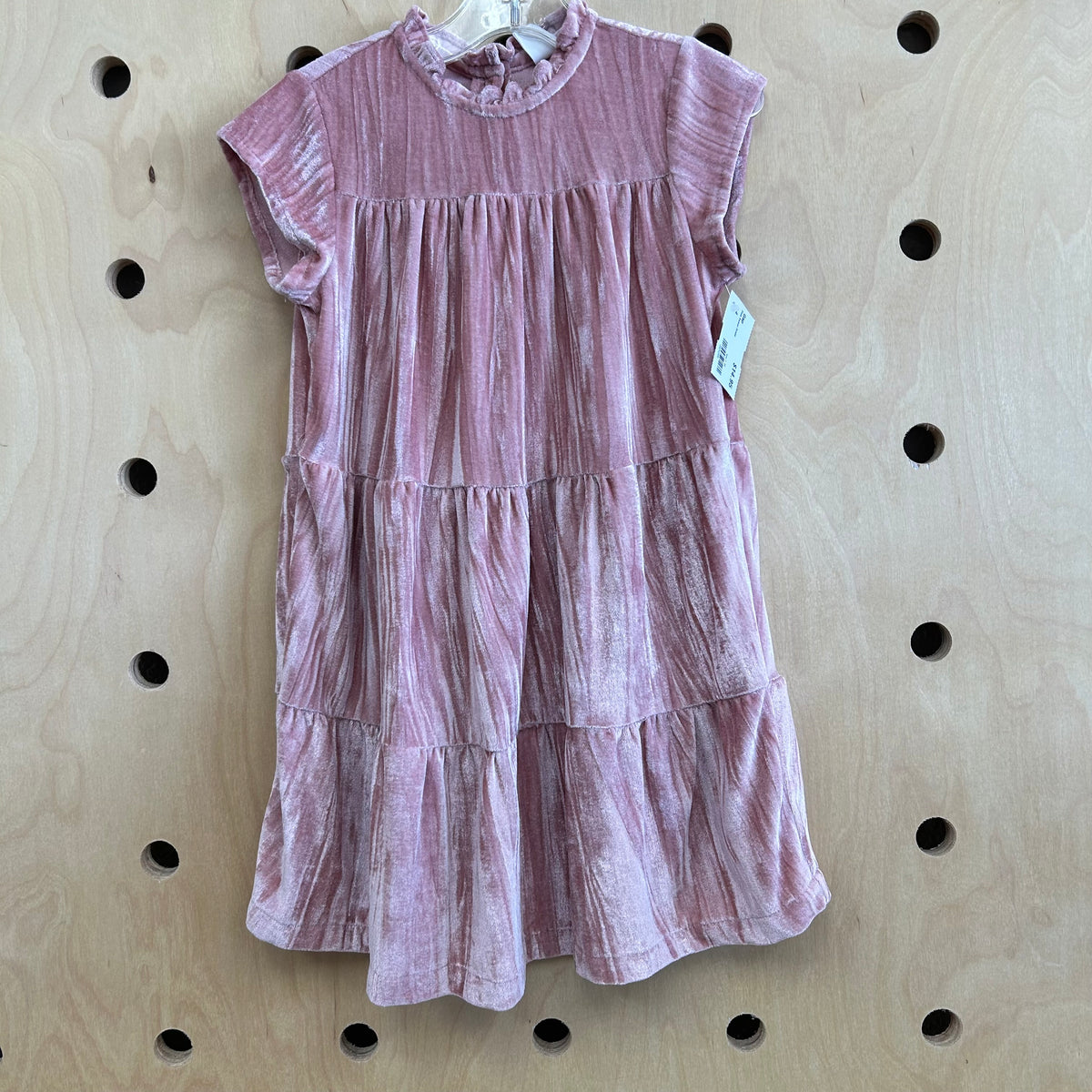 Pink Velour Dress