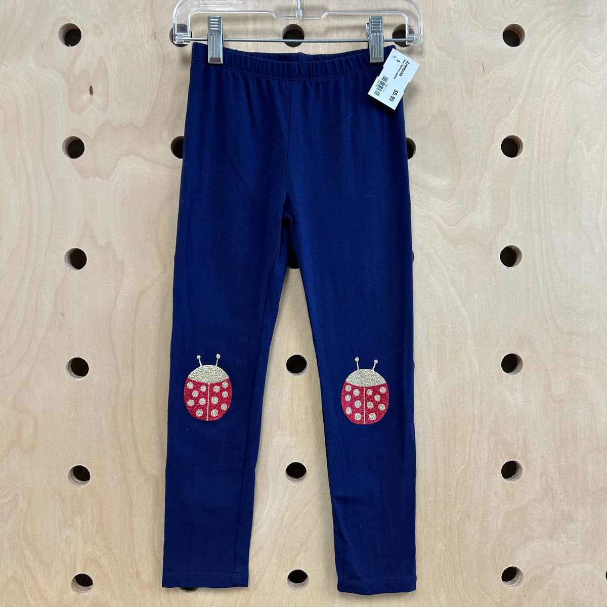 Blue Ladybug Leggings