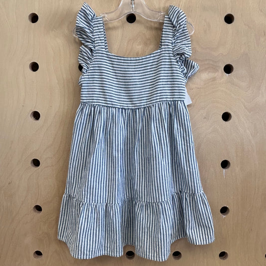 Blue Striped Dress