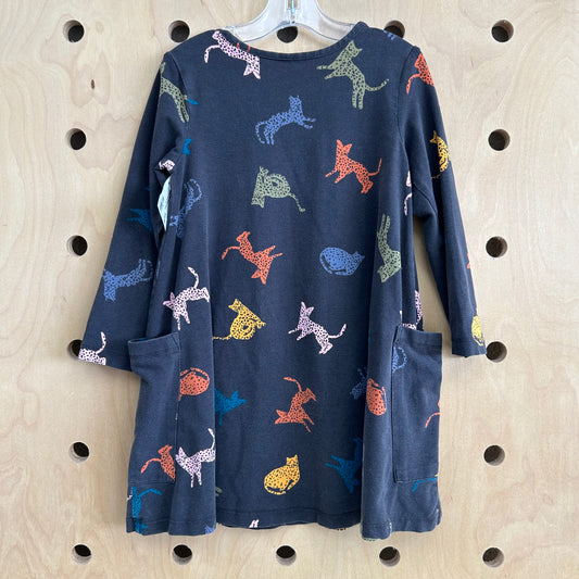 Dark Grey Cheetah Dress