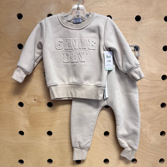 Tan 'Game Day' Outfit W/Inner Lining