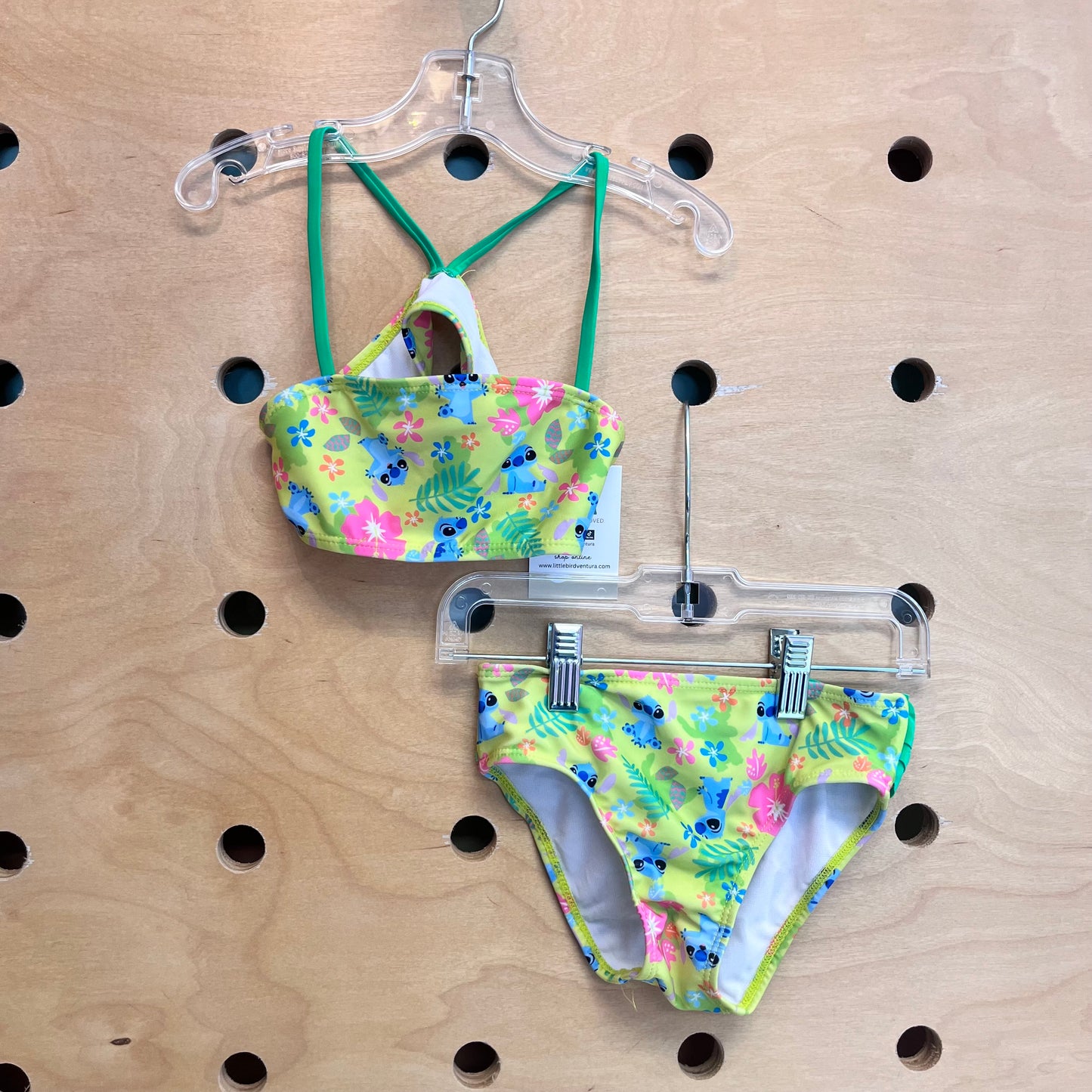 Lime Stitch 2pc. Swimsuit