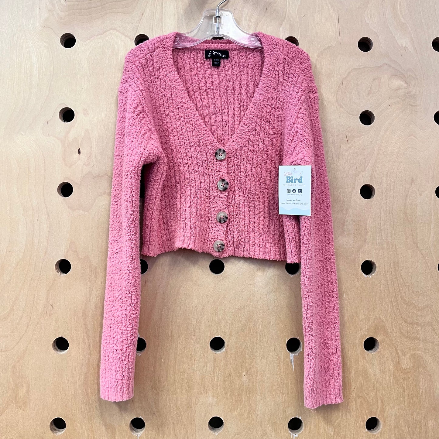 Peach Crop Cardigan