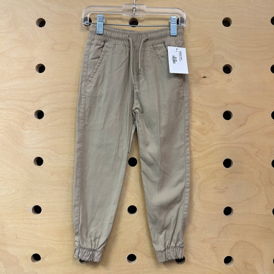 Tan Drawstring Joggers