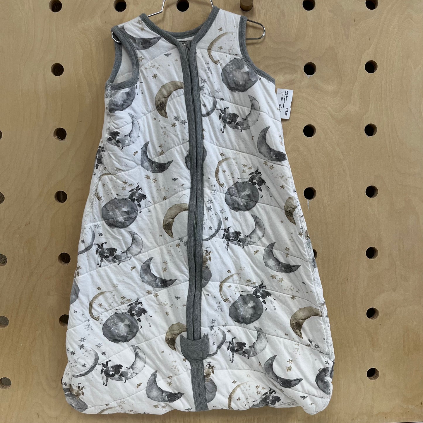 White Moons Quilted Sleep Sack