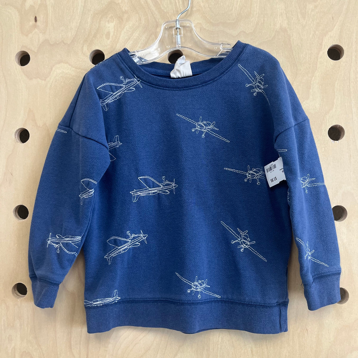 Blue Planes Pullover