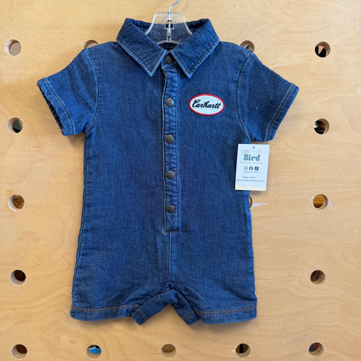 Denim Patch Coveralls