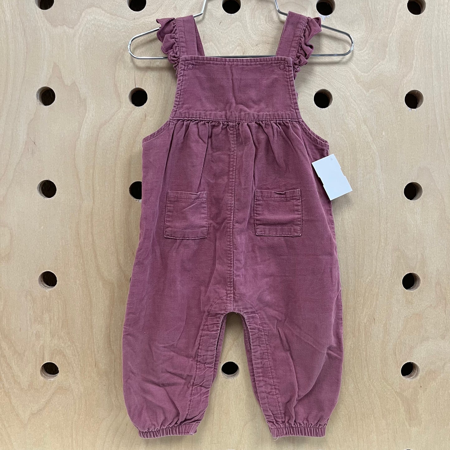 Mauve Cord Overalls