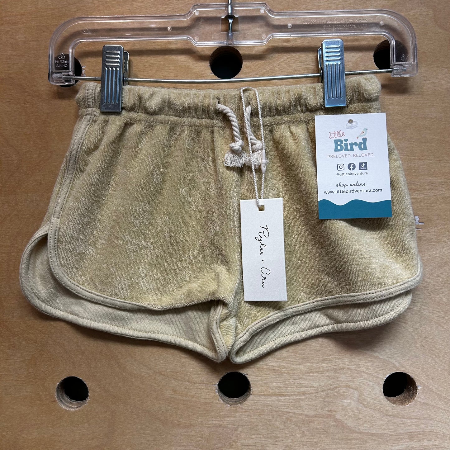 Butter Drawstring Terry Shorts NEW!