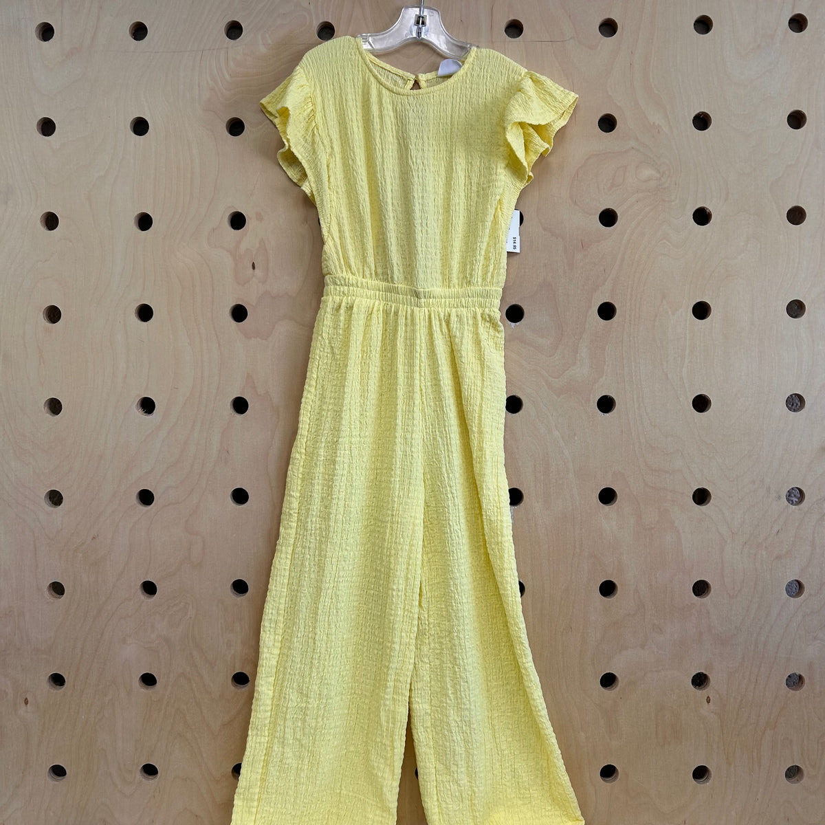 Yellow Crepe Jumpsuit