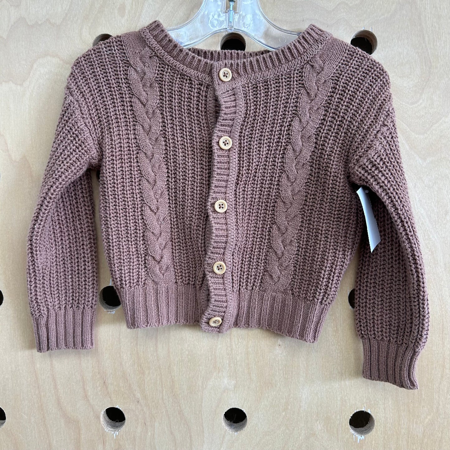 Brown Knit Sweater