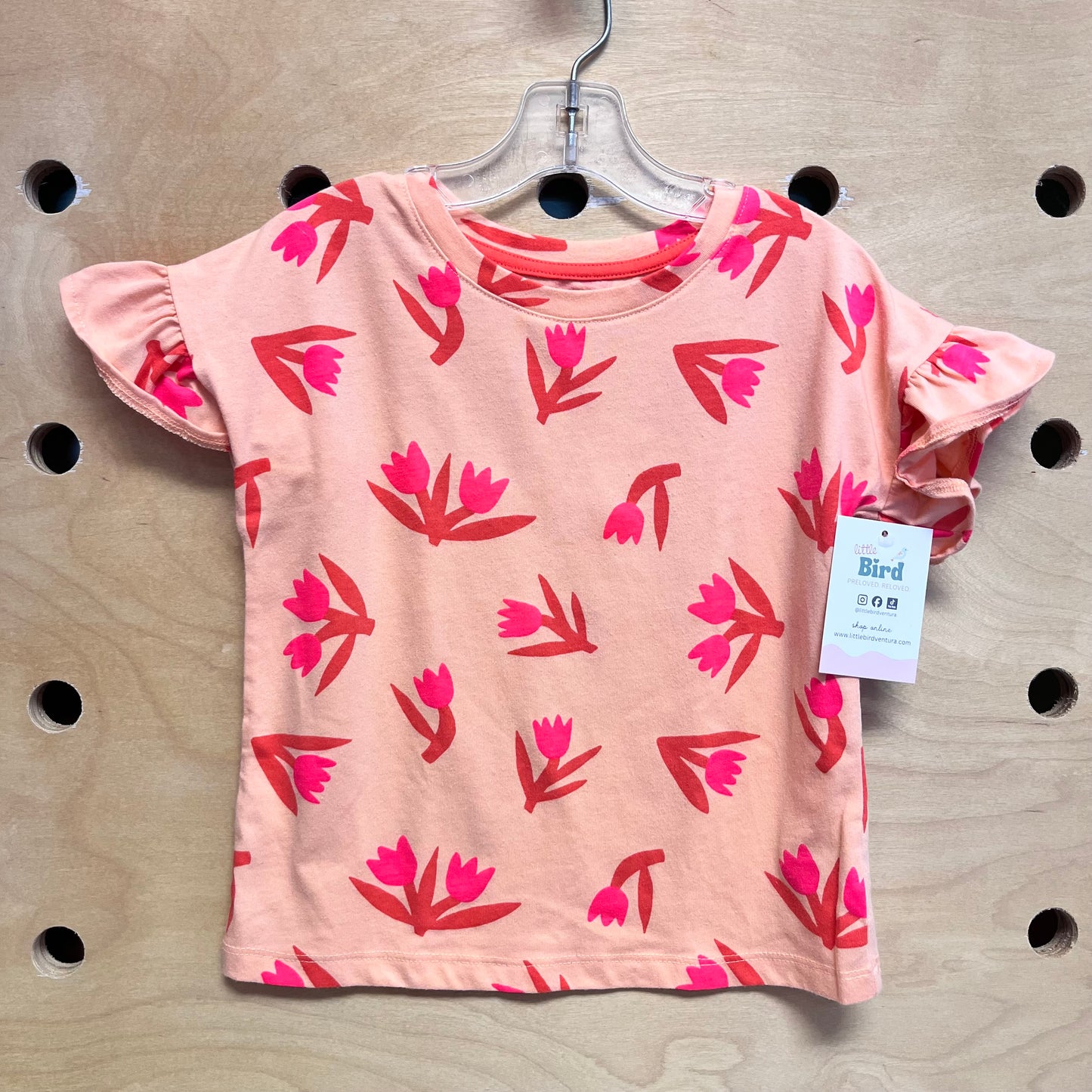 Peach Tulips Tee