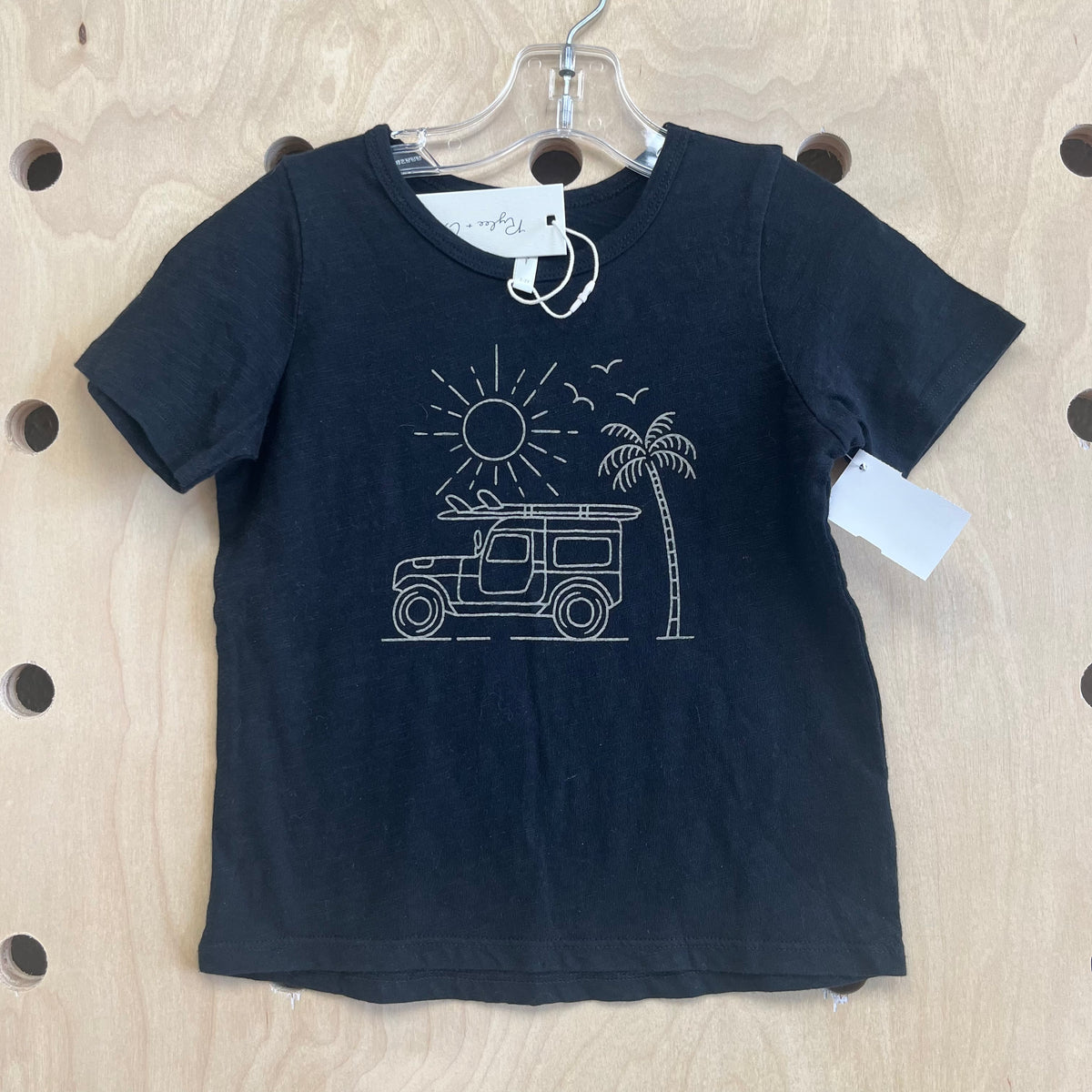 Black Surf Wagon Tee NEW!