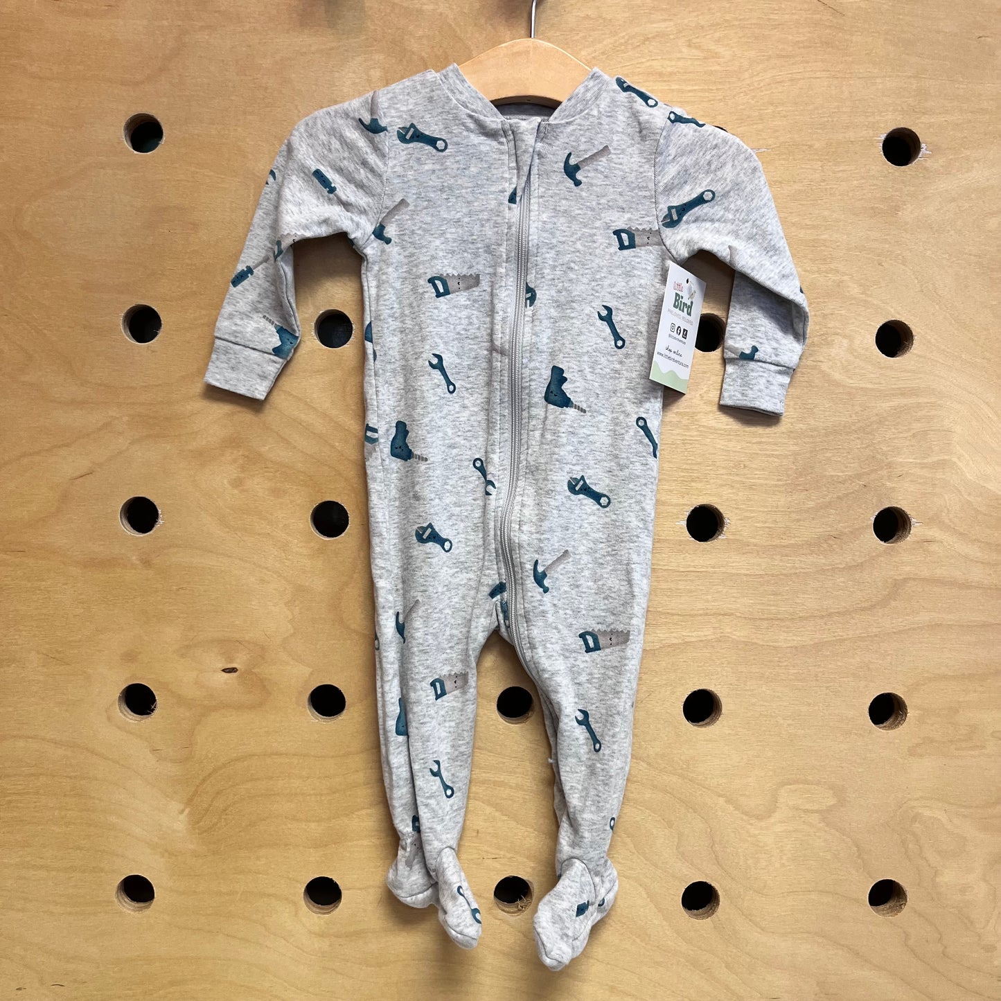 Grey Tools Footies