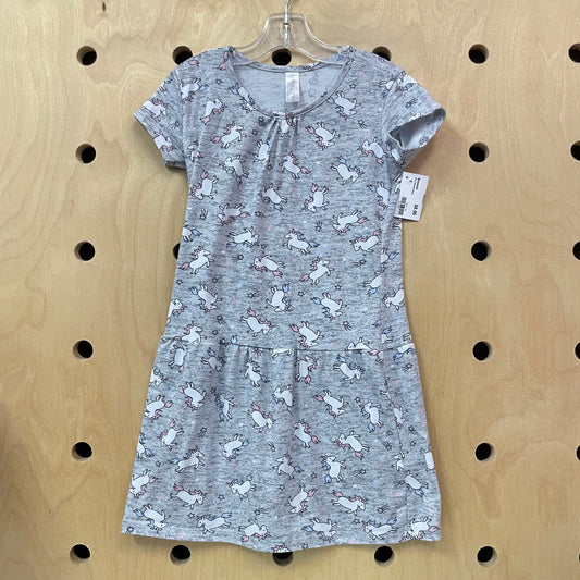 Grey Unicorns Dress