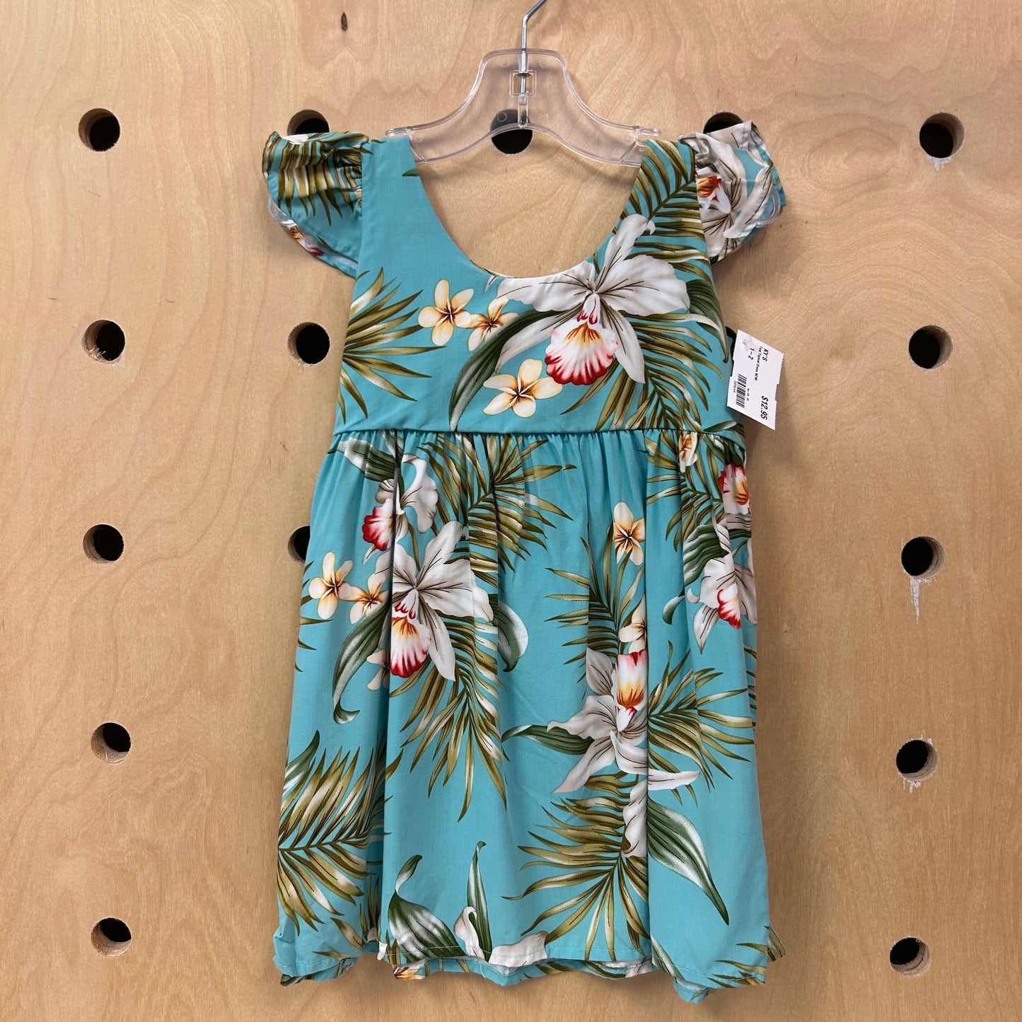 Teal Topical Dress NEW!